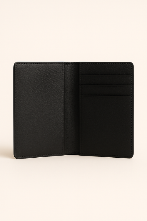 Corporate Leather Passport Cover - Travel with Identity