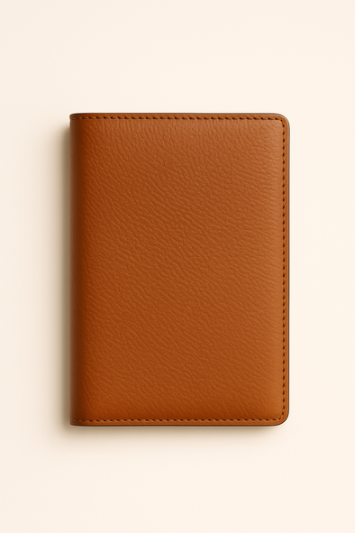 Executive Leather Passport Cover - Distinguished Travel