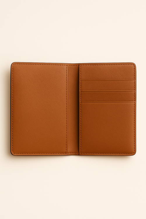 Executive Leather Passport Cover - Distinguished Travel