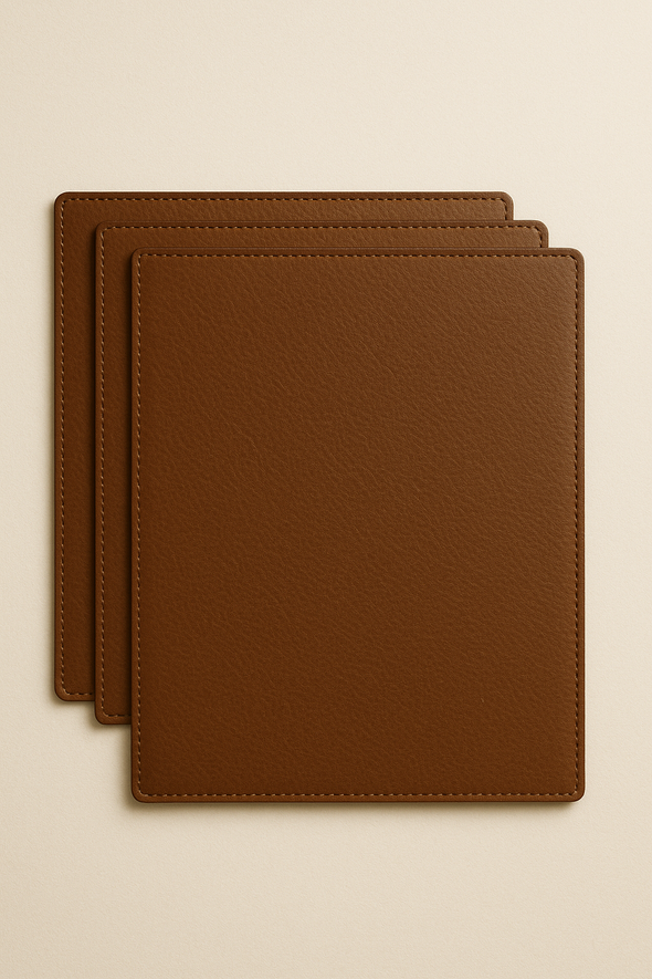 Leather Placemats - Sophisticated Table Protection