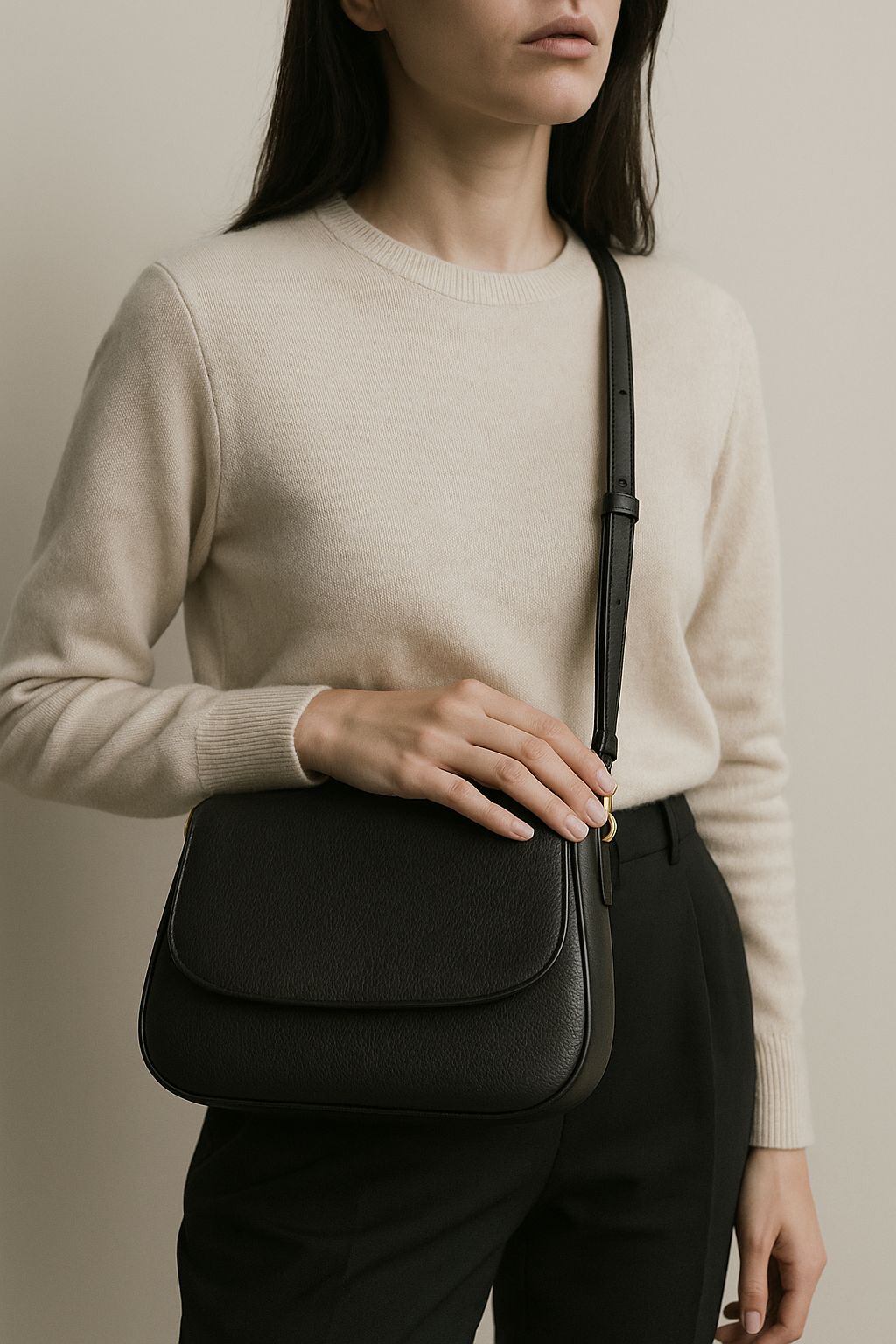 Premium Crossbody Leather Shoulder Bag for Women