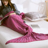 Handmade Mermaid Tail Crochet Blanket