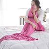 Handmade Mermaid Tail Crochet Blanket
