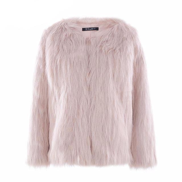 Faux Fur Coat