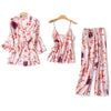 Sofelo Satin Floral Print Pajamas