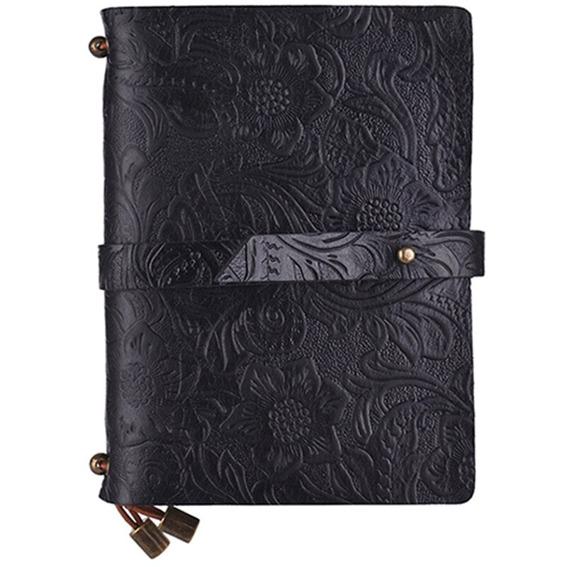 Sofelo Vintage Embossed Pattern Travel Journal Notebook