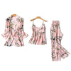 Sofelo Satin Floral Print Pajamas