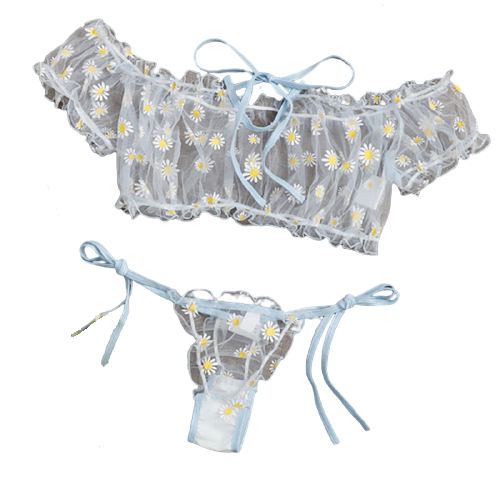 Sofelo Off Shoulder Lace Up Two-Piece Beach Swimsuits